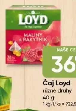 Hruška Čaj Loyd nabídka