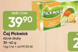 Hruška Čaj Pickwick nabídka