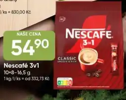 Hruška Nescafé 3v1 nabídka