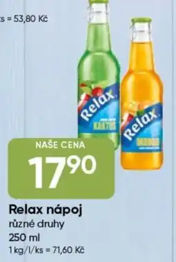Hruška Relax nápoj nabídka