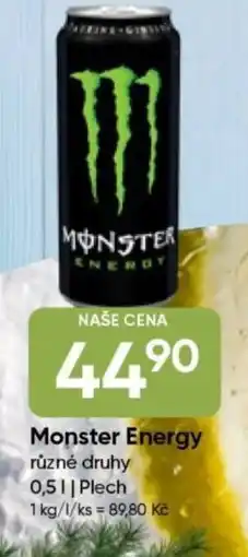 Hruška MONSTER Energy nabídka