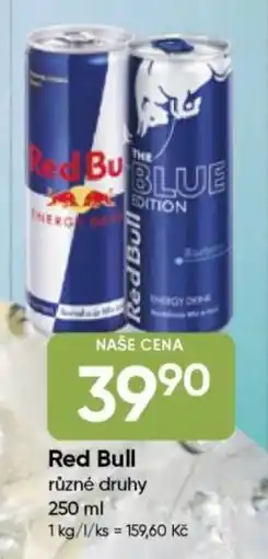 Hruška Red Bull nabídka