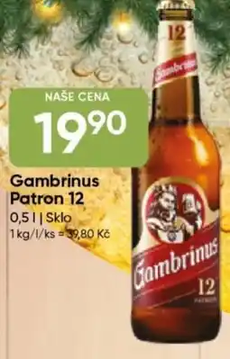 Hruška Gambrinus Patron 12 nabídka