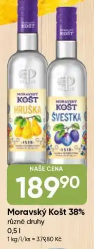 Hruška Moravský Košt 38% nabídka