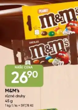 Hruška M&M'S nabídka