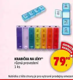 Penny Market KRABIČKA NA LÉKY, 1 ks nabídka