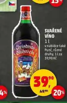 Penny Market SVAŘENÉ VÍNO, 1 l nabídka