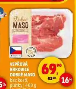 Penny Market VEPŘOVÁ KRKOVICE DOBRÉ MASO, 400 g nabídka