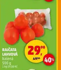 Penny Market RAJČATA LAHVOVÁ, 500 g nabídka