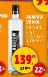 Penny Market ARAPOW VODKA, 0,5 l nabídka