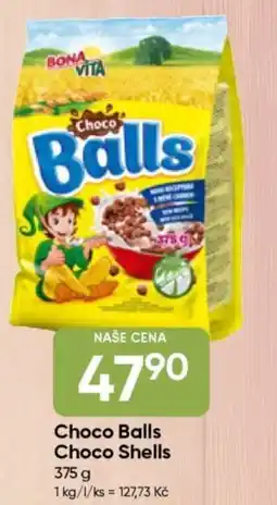 Hruška BONAVITA Choco Balls Choco Shells nabídka