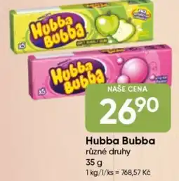 Hruška Hubba Bubba nabídka