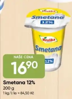 Hruška Hruška Smetana 12% nabídka