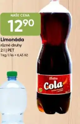 Hruška Limonáda nabídka