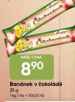 Hruška Hruška Banánek v čokoládě nabídka