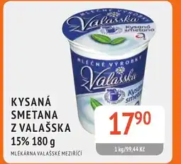 Coop hb Kysaná smetana Z Valašska 15% nabídka