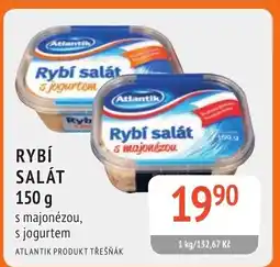 Coop hb Atlantik Rybí salát nabídka
