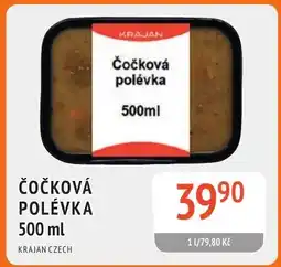 Coop hb Čočková polévka nabídka