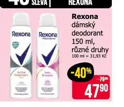 Teta Rexona dámský deodorant nabídka