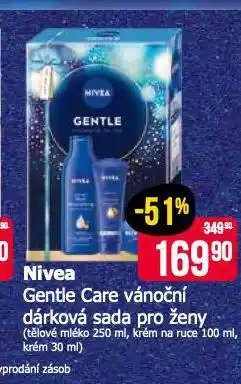 Teta Nivea gentle care vánoční dárková sada pro ženy nabídka