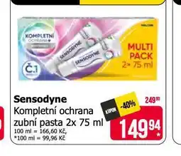 Teta Sensodyne kompletní ochrana zubní pasta nabídka