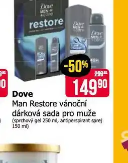 Teta Dove man restore vánoční dárková sada pro muže nabídka