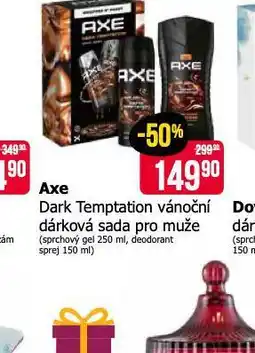Teta Axe dark temtation vánoční dárková sada pro muže nabídka
