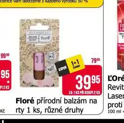 Teta Floré přírodní balzám na rty nabídka