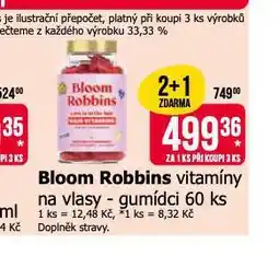 Teta Bloom robbins vitamíny na vlasy nabídka