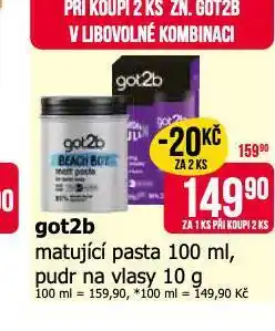 Teta Got2b pudr na vlasy nabídka