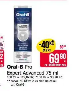Teta Oral-b expert advanced nabídka