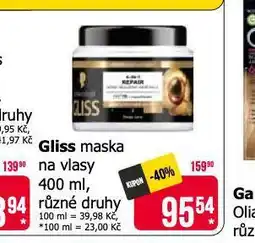 Teta Gliss maska na vlasy nabídka