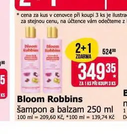 Teta B.loom robbins šampon nabídka