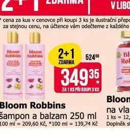 Teta Bloom robbins balzám nabídka