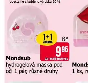 Teta Mondsub hydrogelová maska pod oči nabídka