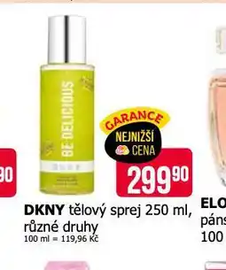 Teta Dkny tělový prej nabídka