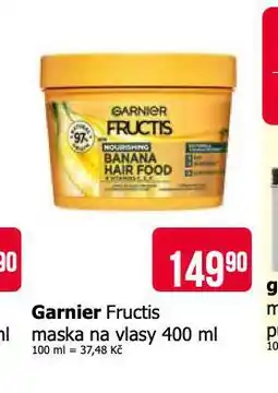Teta Garnier fructis maska na vlasy nabídka