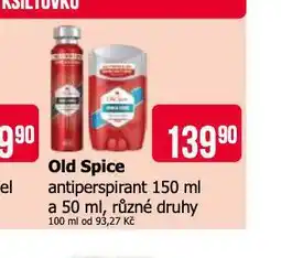 Teta Old spice antiperspirant nabídka