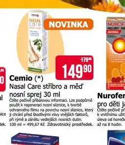 Teta Cemio nasal nosní sprej nabídka