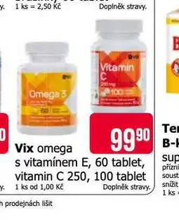 Teta vix omega s vitamínem e nabídka