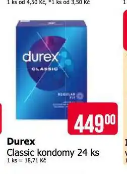 Teta Durex classic kondomy nabídka
