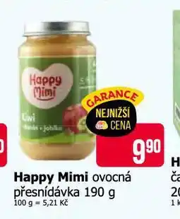 Teta Happy mimi ovocná přesnídávka nabídka