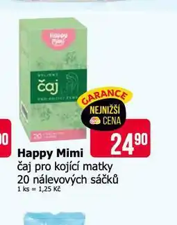 Teta Happy mini čaj nabídka