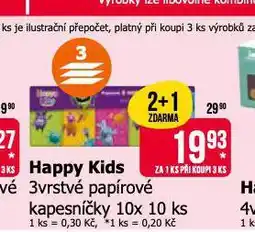 Teta Happy kids papírové kapesníky nabídka