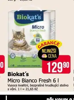Teta Biokat´s micro bianco fresh nabídka