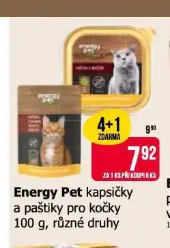 Teta Energy pet paštika pro kočky nabídka