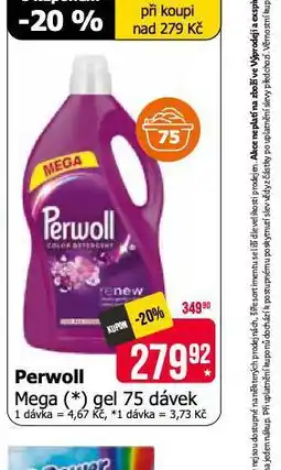 Teta Perwoll mega gel nabídka