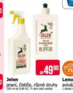 Teta Jelen praní nabídka