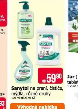 Teta Sanytol čističe nabídka