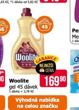 Teta Woolite gel nabídka